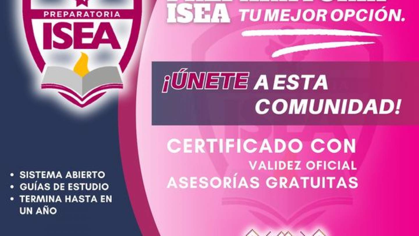 ¿Deseas concluir tu preparatoria abierta presencial o en línea?