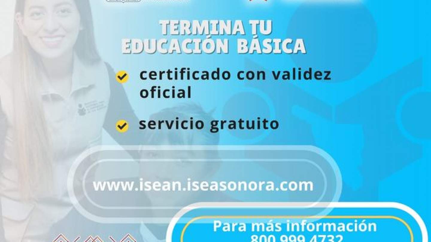 Concluye tu primaria o secundaria con el ISEA, donde encontrarás un modelo educativo que se adapta a tus necesidades y estilo de vida. 🙌🏻