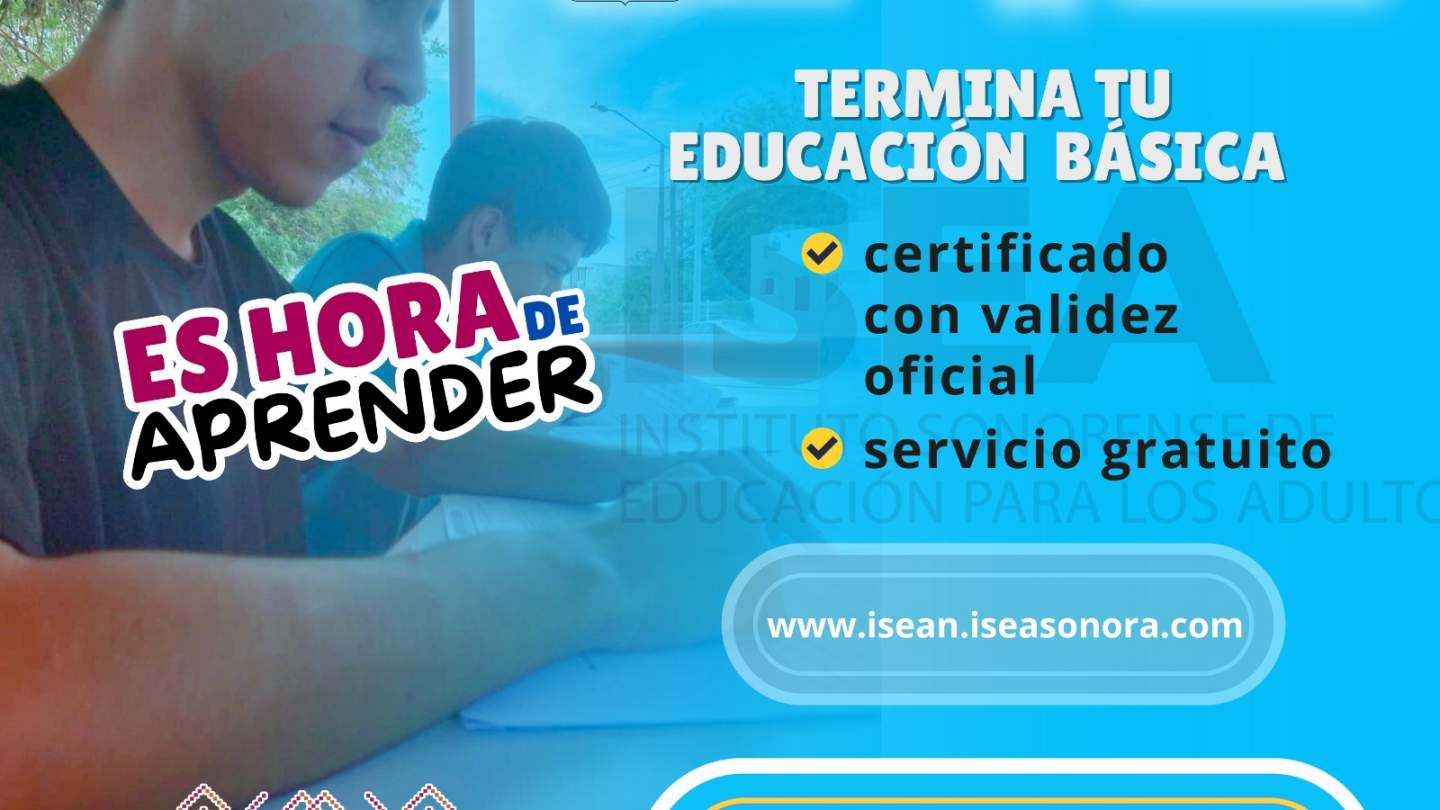 ¿Deseas concluir tu educación básica?
