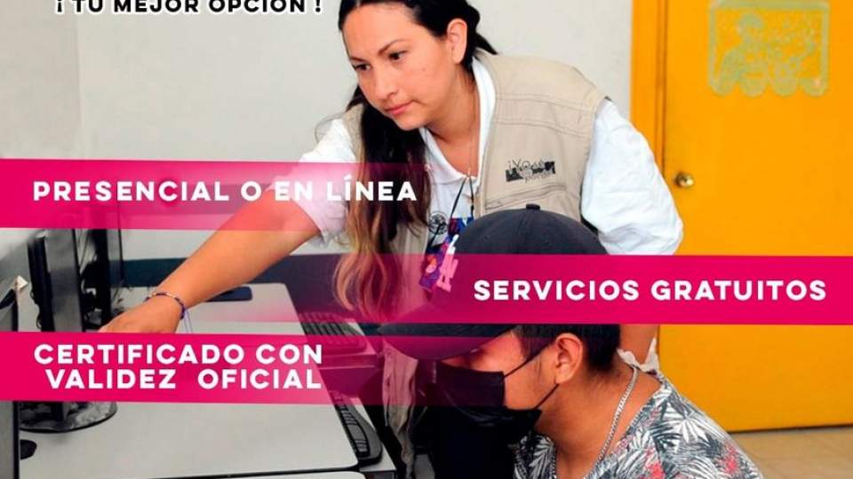 Si eres mayor de 15 años y quieres iniciar, continuar o concluir tus estudios de primaria o secundaria, en AprendeINEA lo puedes lograr.