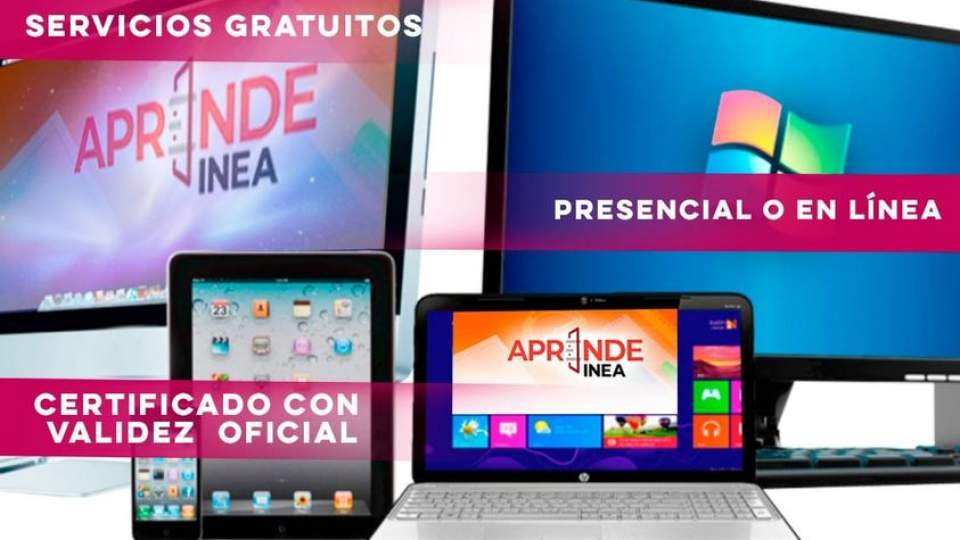 Nuevo Modelo Educativo  ApendeINEA,  estudia presencial o en línea completamente gratuito.