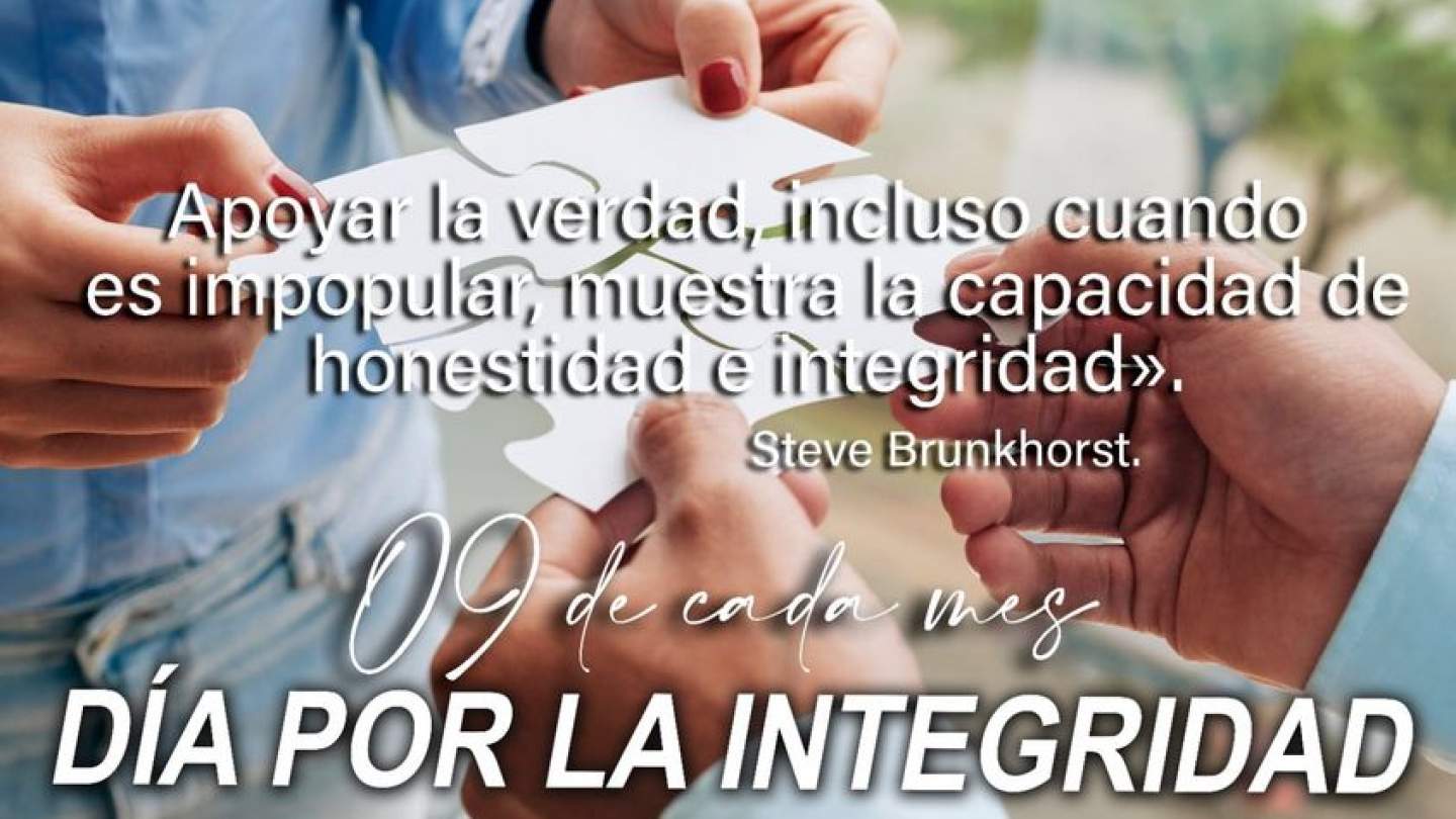 #DiaPorLaIntegridad