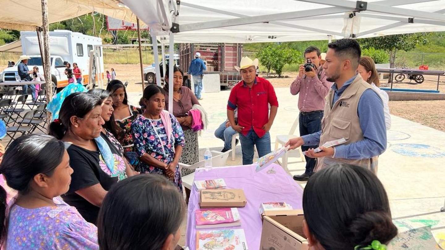 ISEA, Coordinación de Zona en Navojoa participa en la feria de servicios