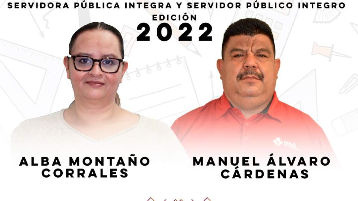 Reconoce Mary Carrazco, Directora General del ISEA a Servidora y Servidor Público Íntegro.