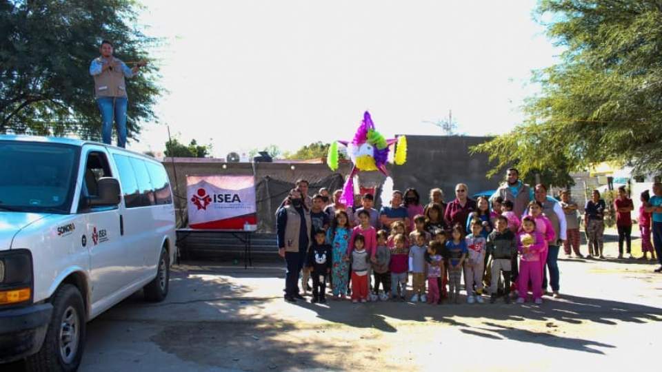 El voluntariado (ISEA) apoyando a las familias que menos tienen