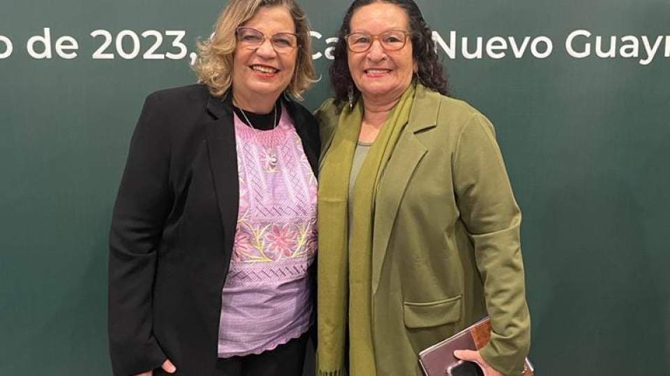 Mary Carrazco en firma de “Compromisos por la igualdad y el bienestar de las mujeres de Sonora”