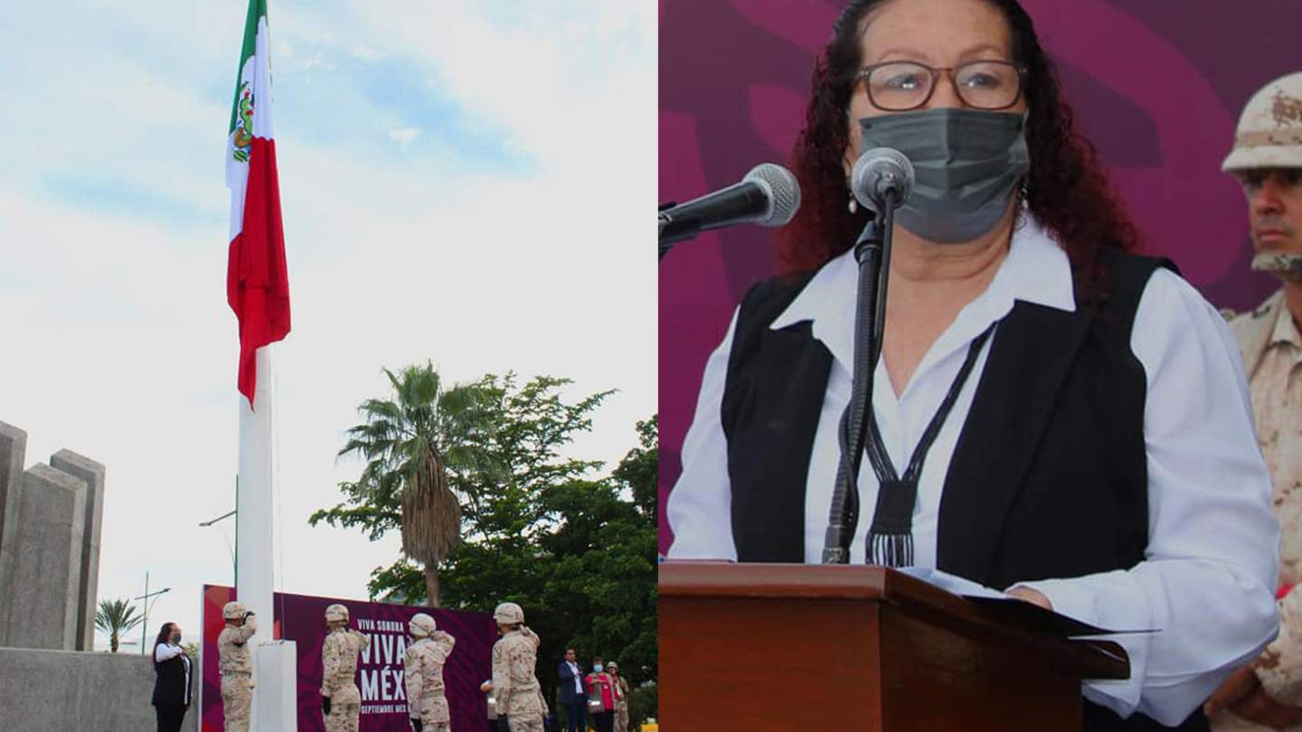 Hoy domingo 4 de septiembre correspondió el izamiento y arrío de nuestro lábaro patrio al Instituto Sonorense de Educación
