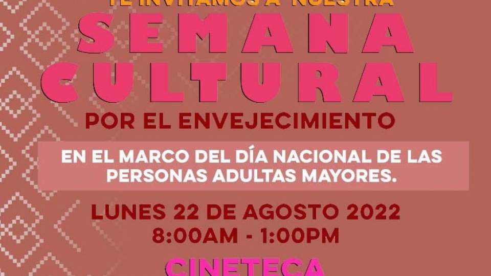 ISEA te invita a participar hoy en la Brigada de Servicios por el Envejecimiento lunes 22 de agosto en CINETECA.