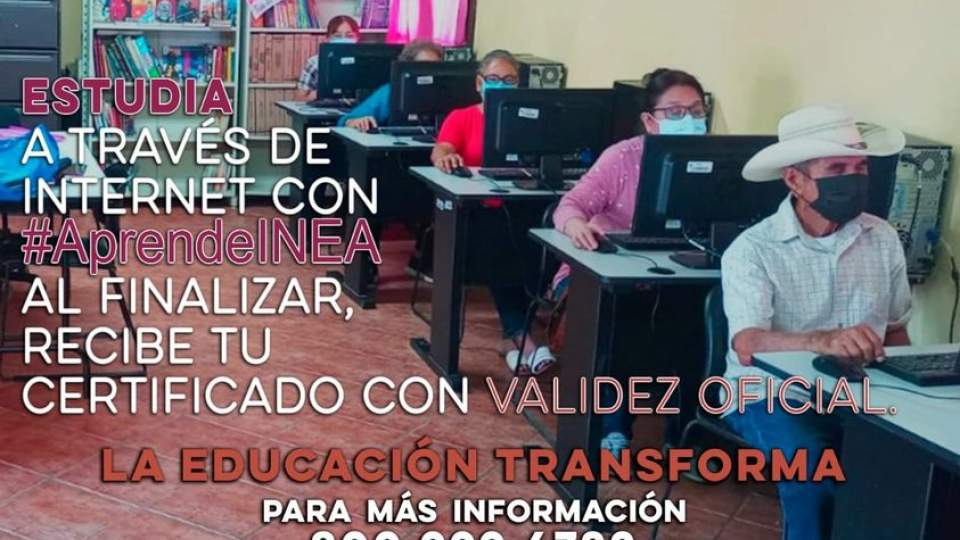 Esta es la oportunidad que buscabas para concluir tu educación primaria o secundaria por Internet #AprendeINEA , es completamente gratuito.