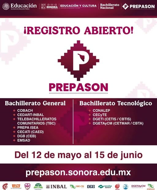 El registro para la preparatoria ya está abierto
