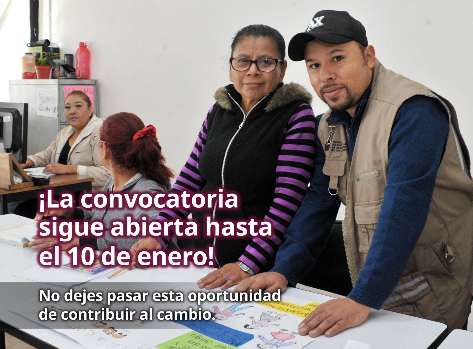 La convocatoria sigue abierta