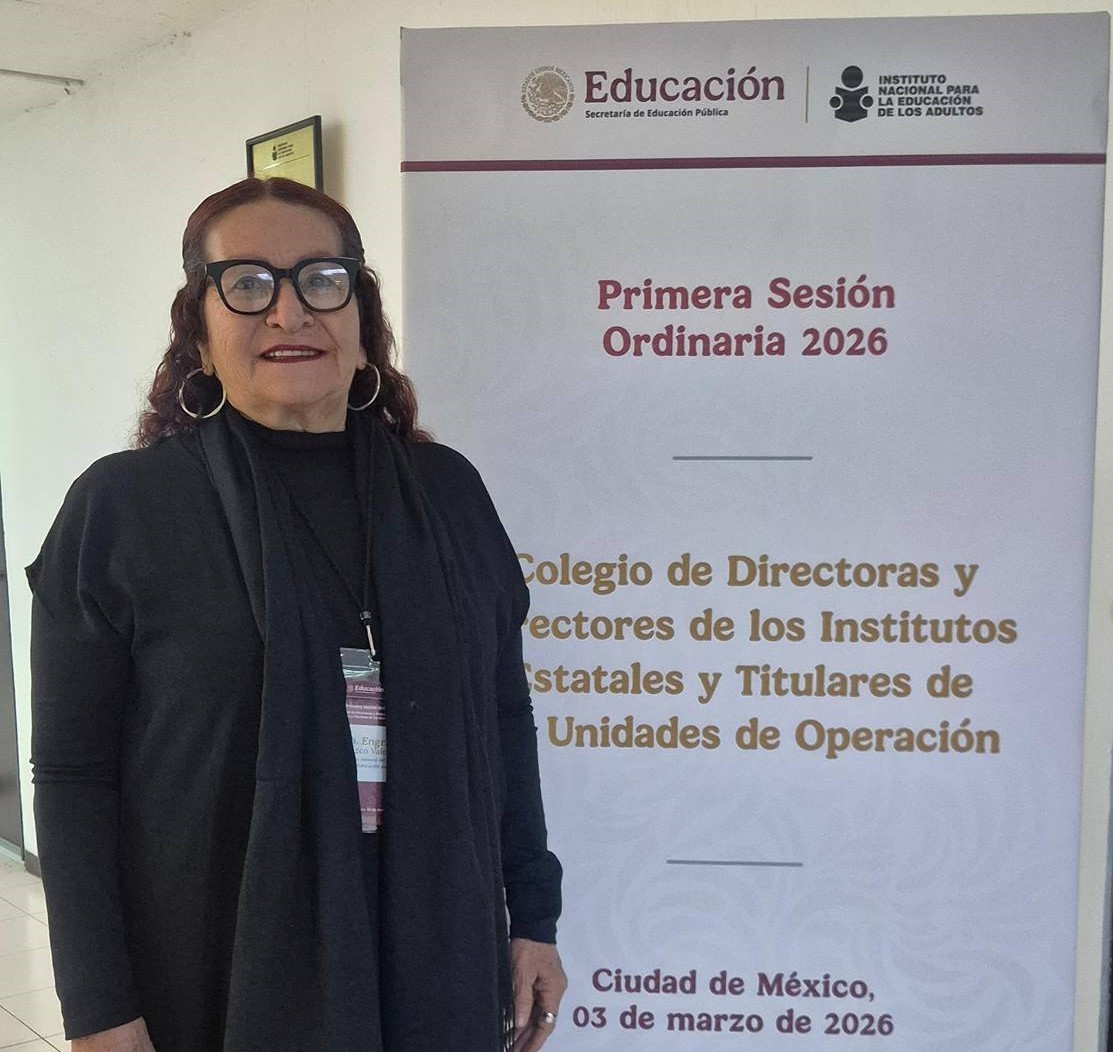 Participación de Mary Carrazco, directora general del ISEA, en la Primera Sesión Ordinaria del Colegio de Directoras y Directores y Titulares de las Unidades de Operación.