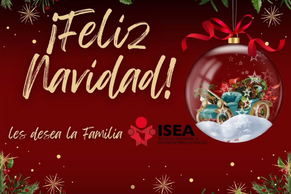 💫Que este día esté lleno de magia, que solo puede traer amor y paz y una bonita convivencia con nuestros seres queridos. La familia ISEA les deseamos una muy Feliz Navidad🎄