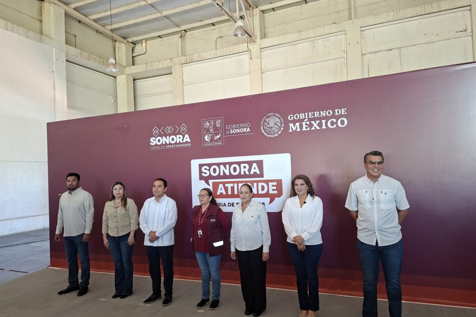 18 de octubre en Pabellón del Estadio Julio Alfonso en Guaymas, Sonora, se llevó a cabo la Feria de Servicios “Sonora Atiende “