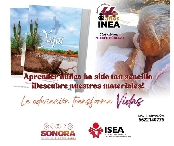 Si conoces a alguien que no sabe leer ni escribir traelo al ISEA es fácil y gratuito.