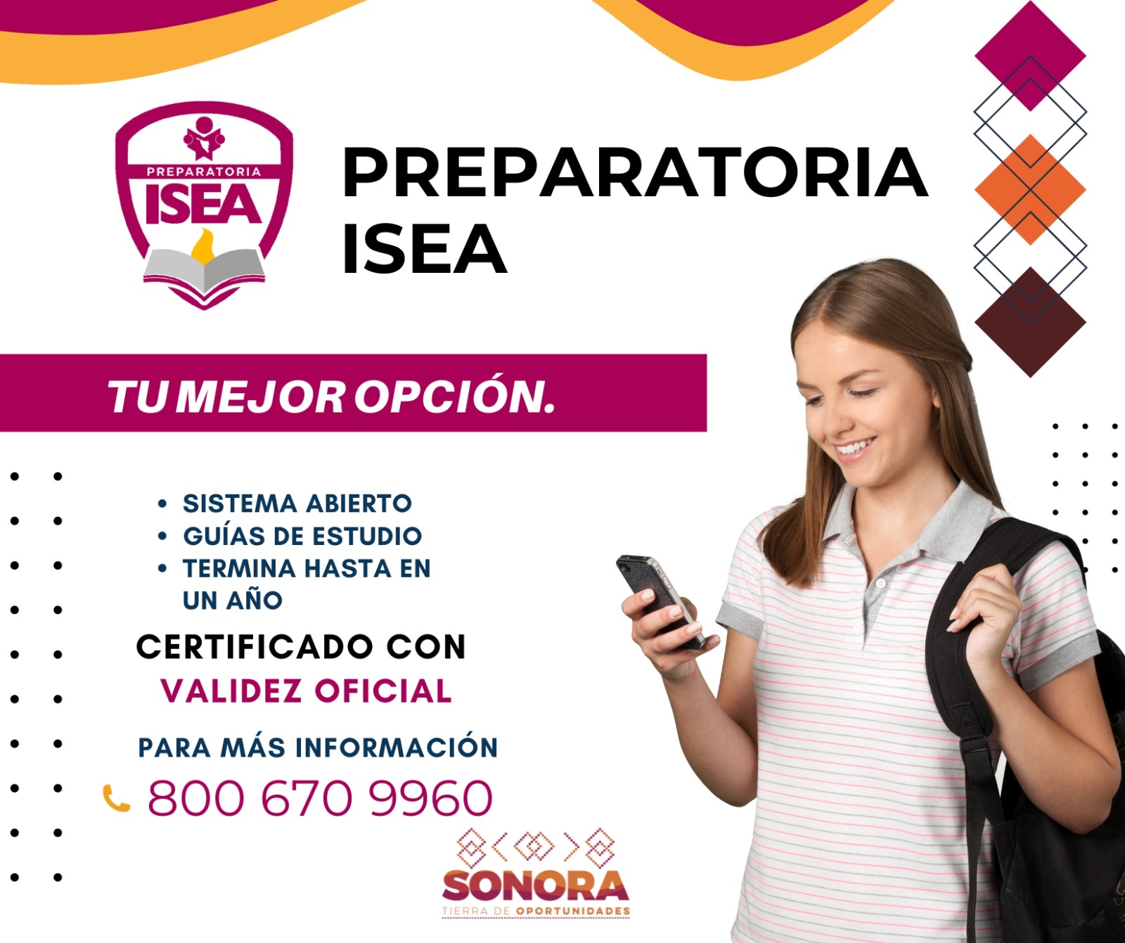 Si deseas concluir la prepa abierta, esta es tu oportunidad, acércate a PREPA ISEA con asesores que te apoyarán presencial o en línea, certificado con validez oficial. 📘🖍
