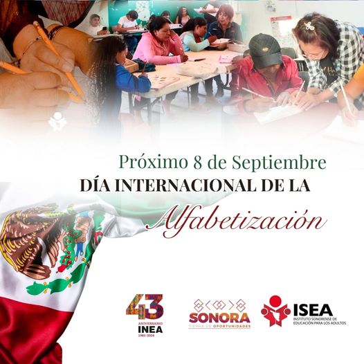 Próximo 8 de septiembre “Día Internacional de la Alfabetización”