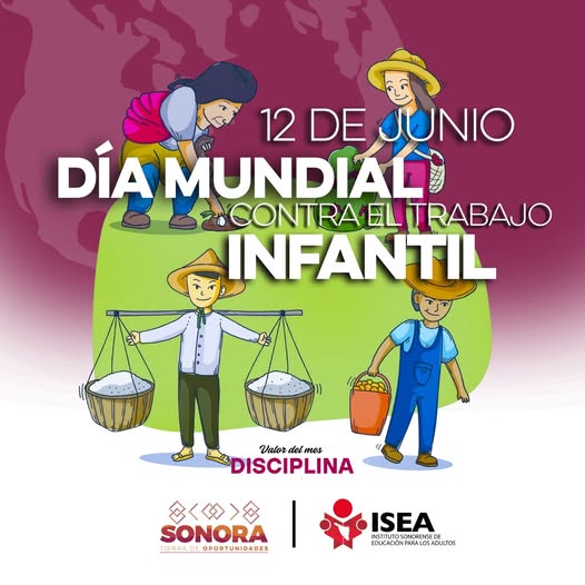 👧🏽👦🏾 12 de junio | Día Mundial contra el Trabajo Infantil