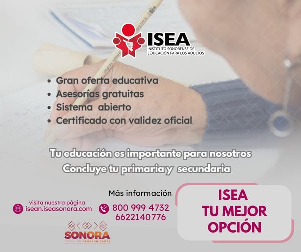 📍¿Conoces los programas del ISEA? 📚Son Alfabetización, Primaria y Secundaria,✏️ si deseas iniciar, continuar o concluir tu educación básica 📕 comunícate con nosotros, es gratuita y el certificado con validez oficial.✨️