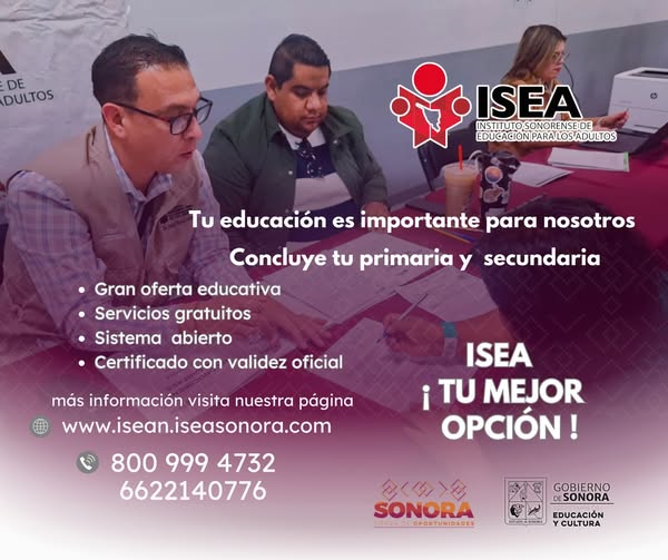 📍¿Conoces los programas del ISEA? 📚Son Alfabetización, Primaria y Secundaria,✏️ si deseas iniciar, continuar o concluir tu educación básica. 📕 comunícate con nosotros, es gratuita y el certificado con validez oficial.✨️
