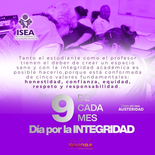 #DiaPorLaIntegridad